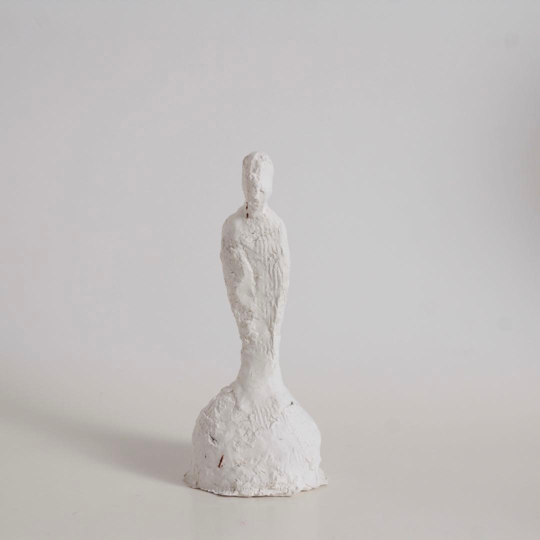 石塑粘土 人物像 プロトタイプ 現代美術 sculpture