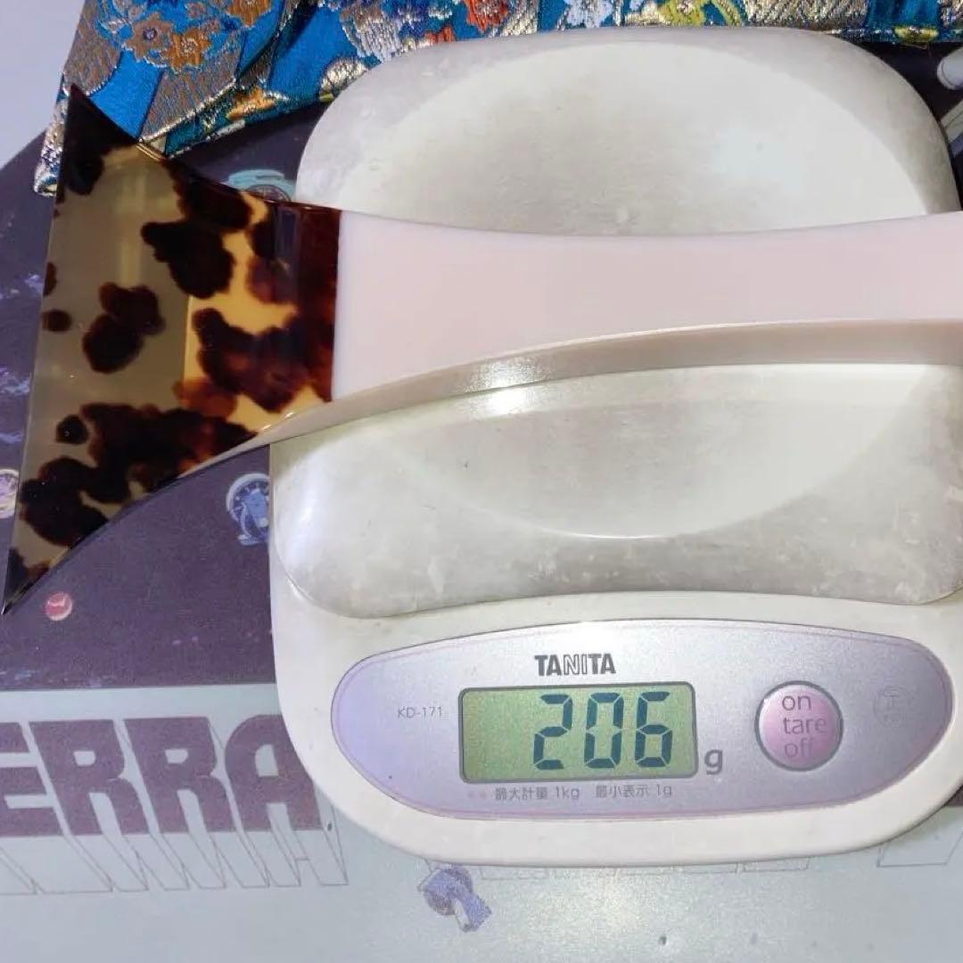 三味線　鼈甲撥　手元はプラ