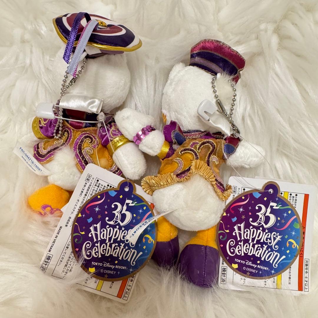 35周年記念 ドナルド・デイジー ぬいぐるみ - メルカリ