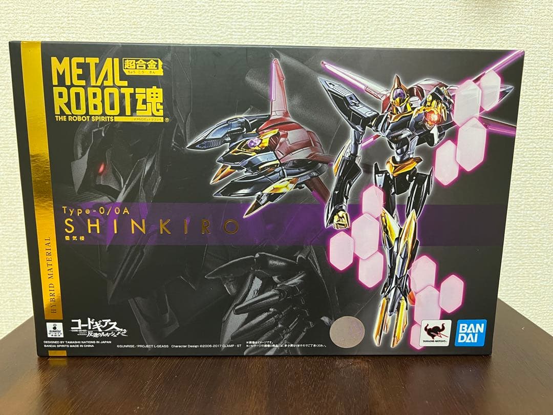 L ROBOT魂 コードギアス TYPE-0/0A 蜃気楼 コードギアス：METAL ROBOT魂の蜃気楼 重厚感を表現 変形も