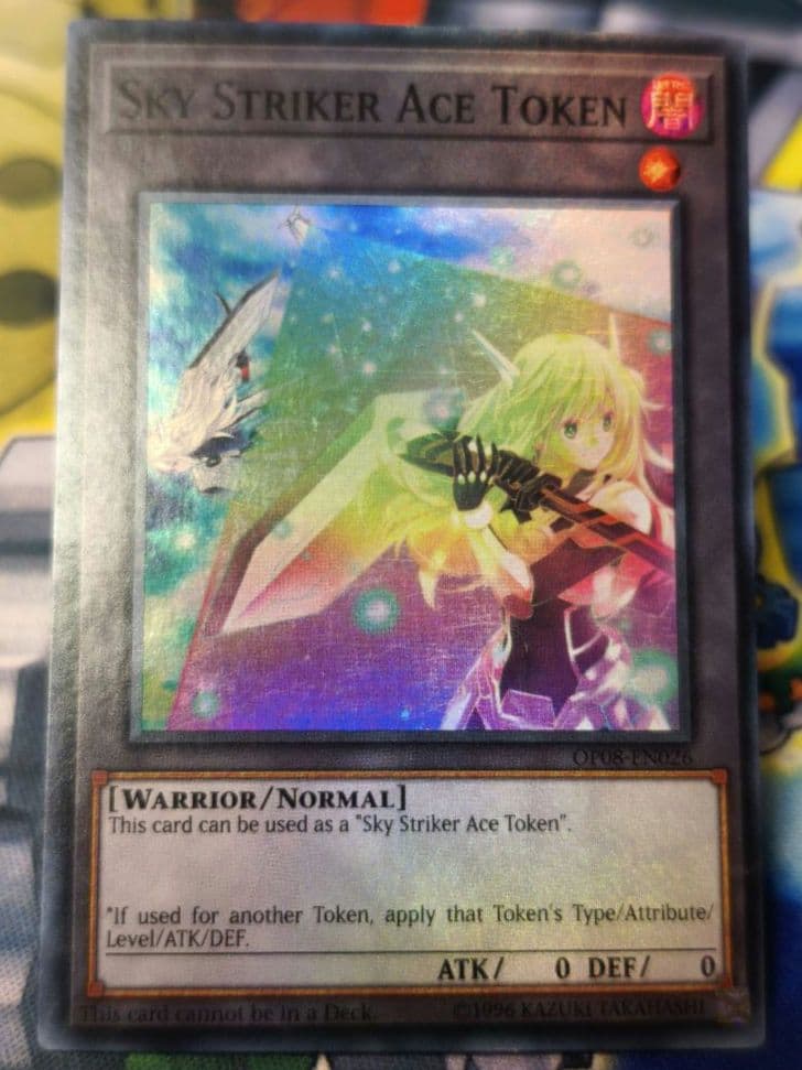 遊戯王 EU英語版 閃刀姫トークン スーパー OP08 ots08 - メルカリ