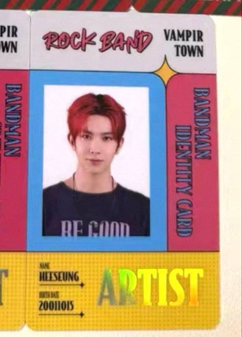 ENHYPEN WORLD ヒスン ポップアップ SP PVC トレカB ENHYPEN ヒスン House of vampire VIP トレカ - メルカリ