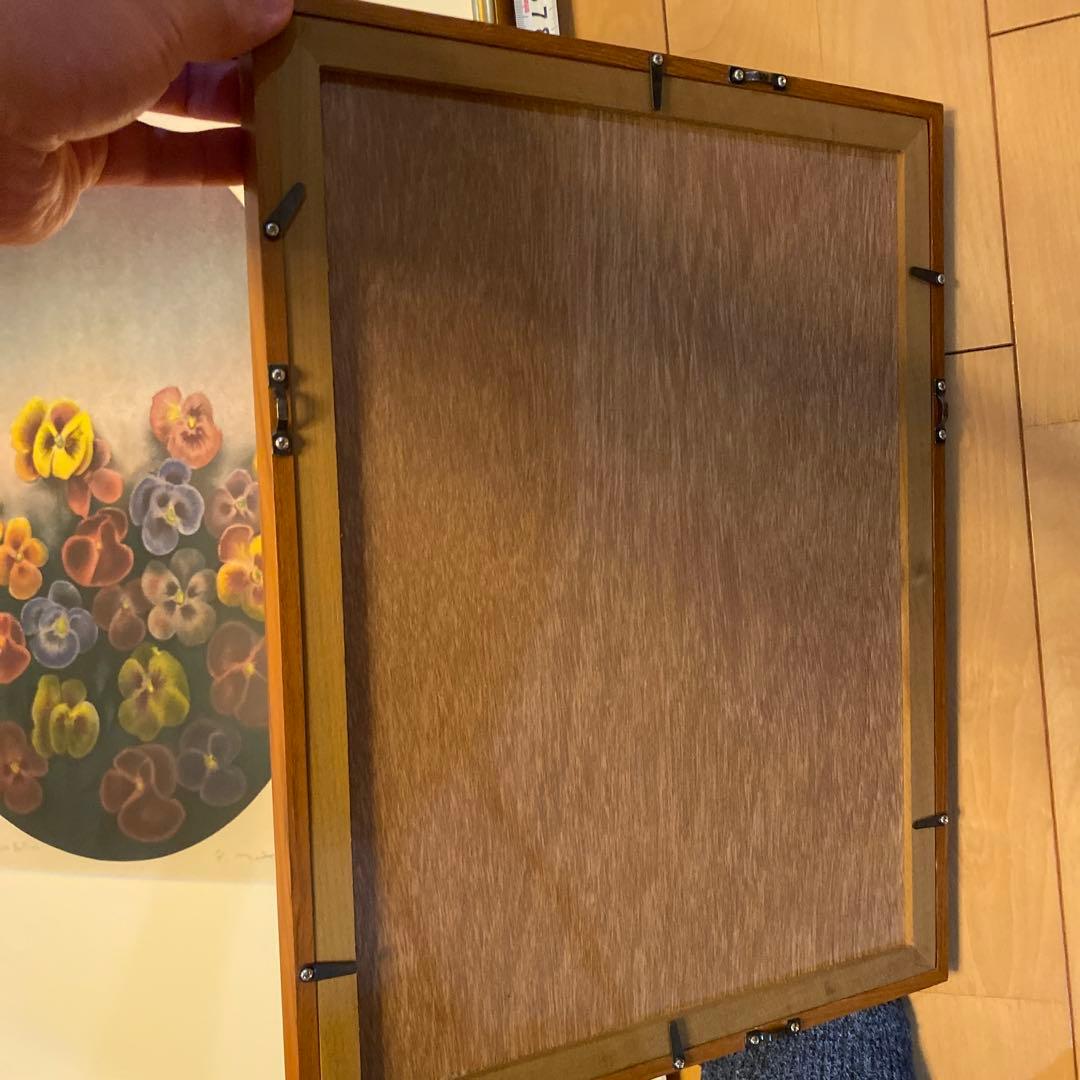 版画 元村平 2点 花束を持つ少女、imprimerie芸術品 美術品 - メルカリ