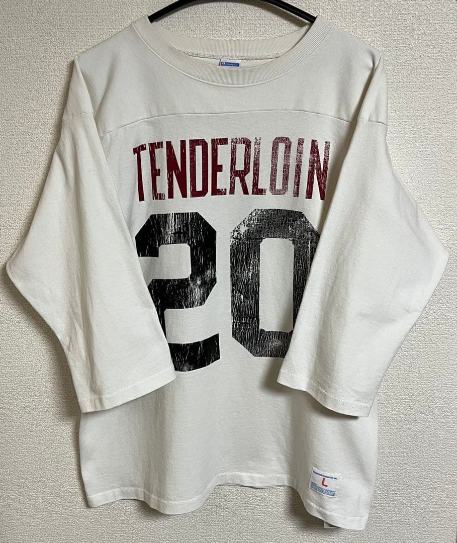 TENDERLOIN テンダーロイン CHAMPION フットボールシャツ L