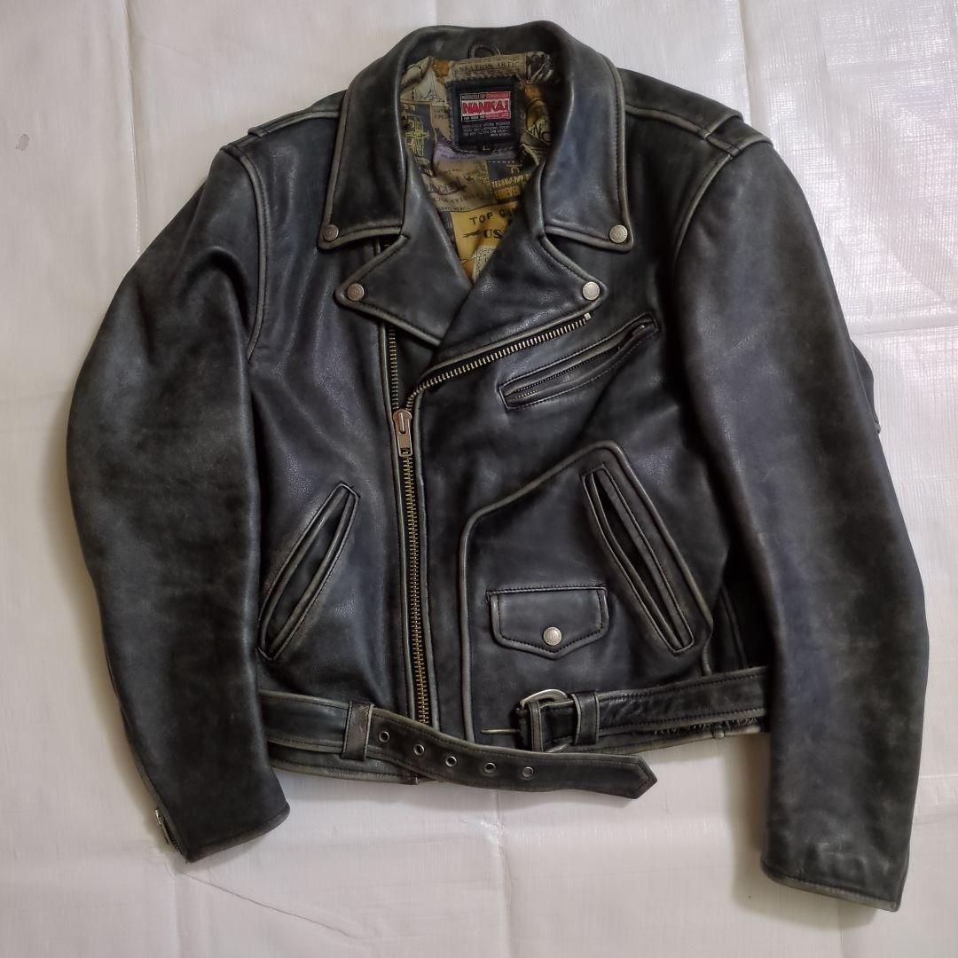 NANKAI ライダースジャケット ブラック