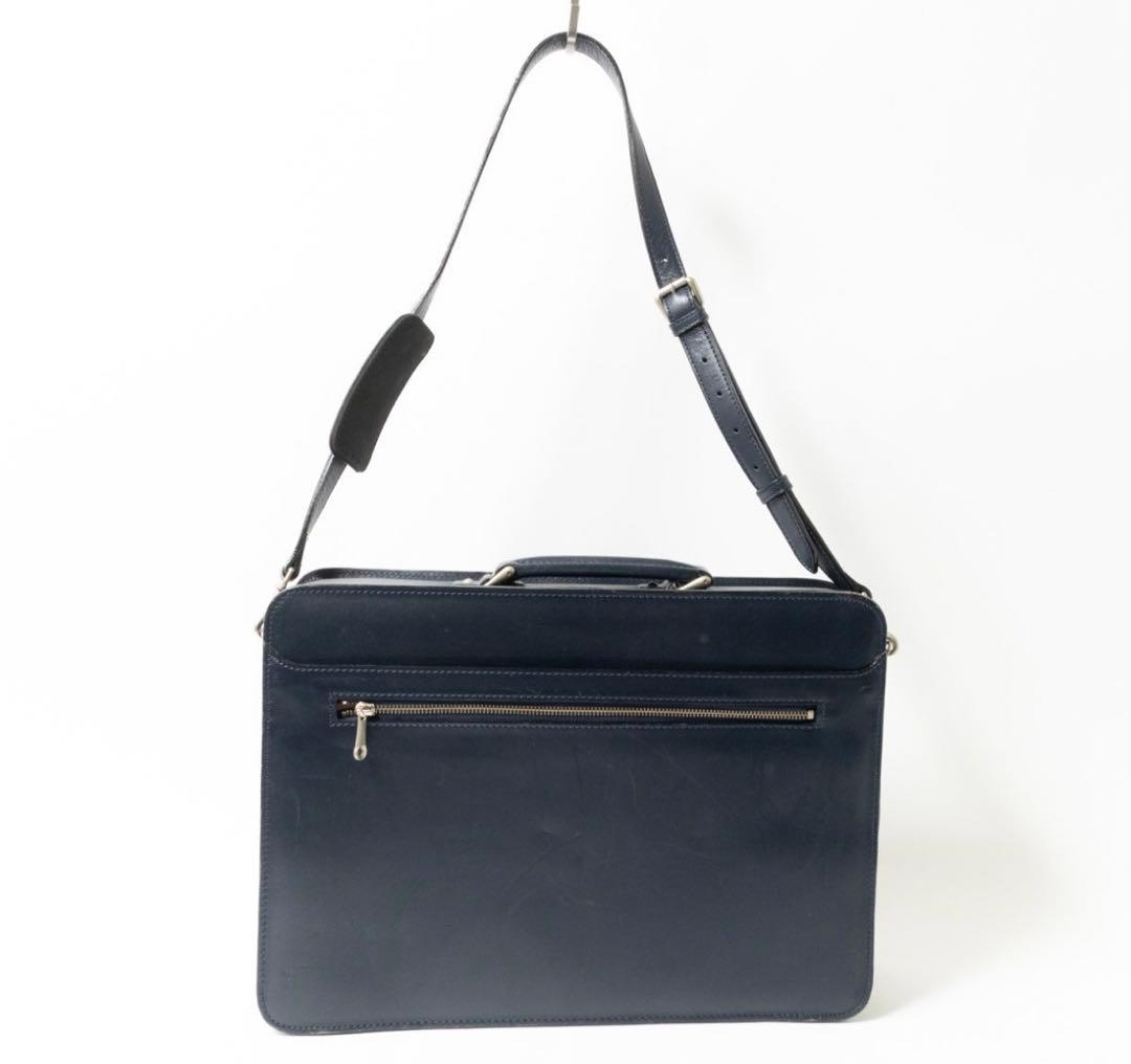 LAGASHA ラガシャ 2WAY ショルダー ビジネスバッグ レザー 本革 - メルカリ