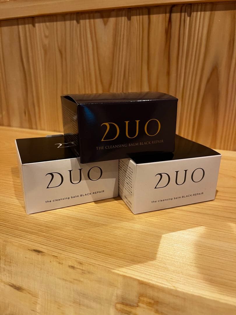 未開封⭐︎3個DUO クレンジングバーム ブラックリペア 90g