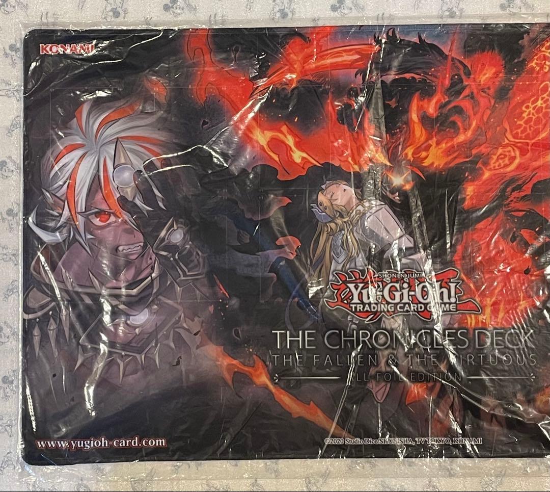 新品 the fallen & the virtuous プレイマット 遊戯王 - メルカリ