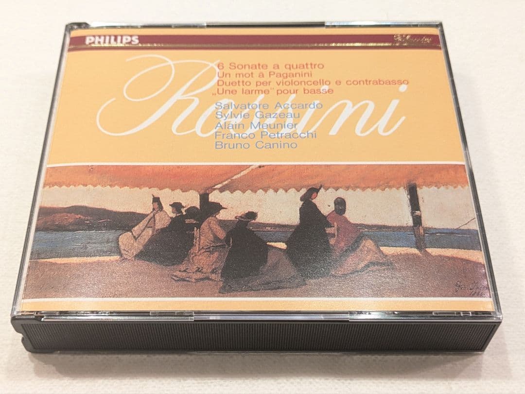 PHILIPS ロッシーニ：弦楽ソナタ集全曲、他 (PHCP-3608-9) 2CD) アッカルド 『ロッシーニ：弦楽ソナタ』 PHCP-3608～9 - メルカリ