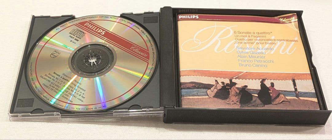 PHILIPS ロッシーニ：弦楽ソナタ集全曲、他 (PHCP-3608-9) - メルカリ