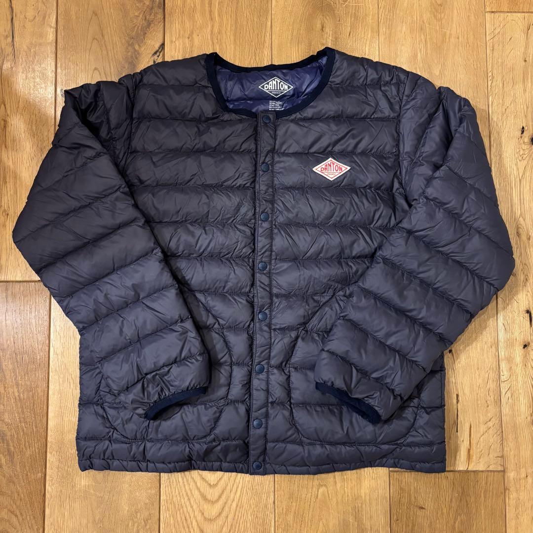 DANTON ダントン　インナーダウン　クルーネック　ダウンジャケット DANTON クルーネック インナーダウンジャケット Lady's 【DT-A0001 NNF
