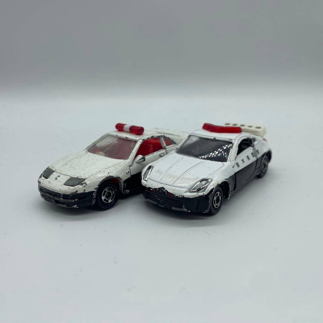 トミカ 絶版 フェアレディZ パトカー2台セット Z32 Z33 廃盤 ミニカー