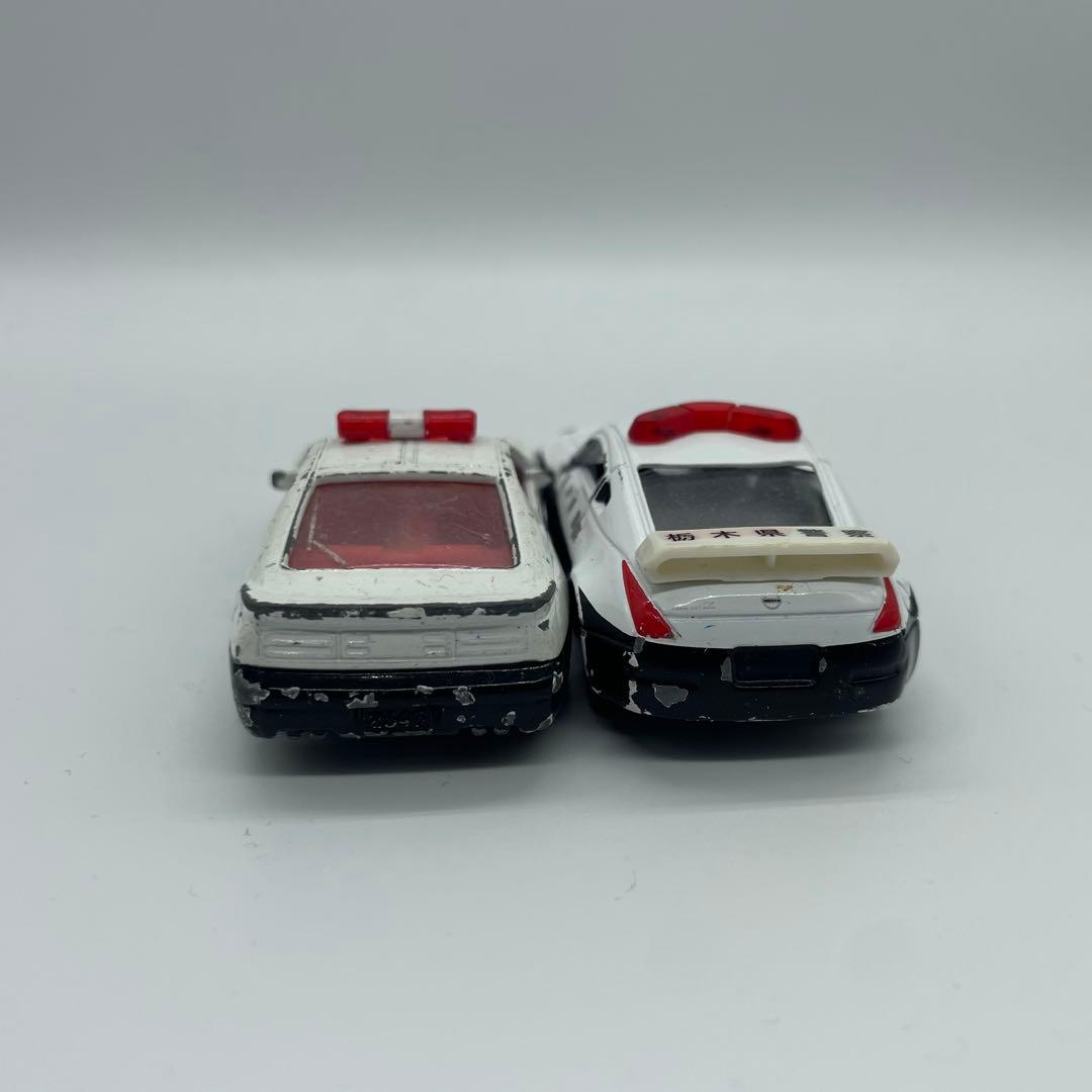 トミカ 絶版 フェアレディZ パトカー2台セット Z32 Z33 廃盤 ミニカー