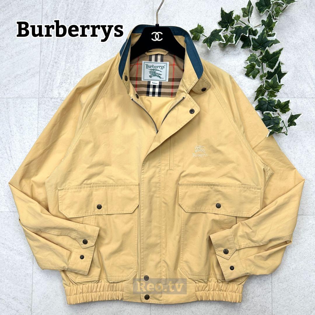 【Burberrys】ハリントン スウィングトップ ノバチェック ホース刺繍