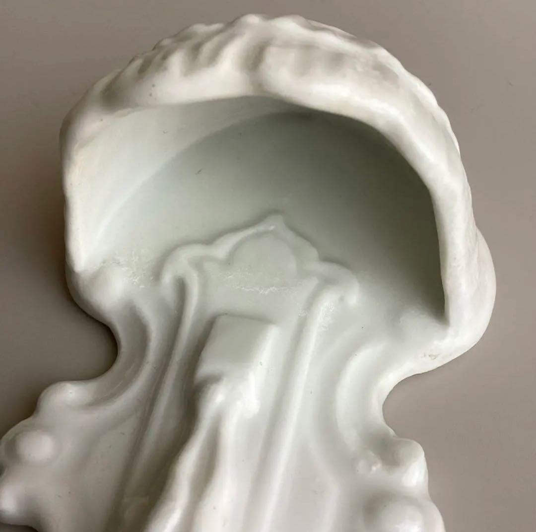 フランスアンティーク ♧ 十字架の聖水盤 16.3cm