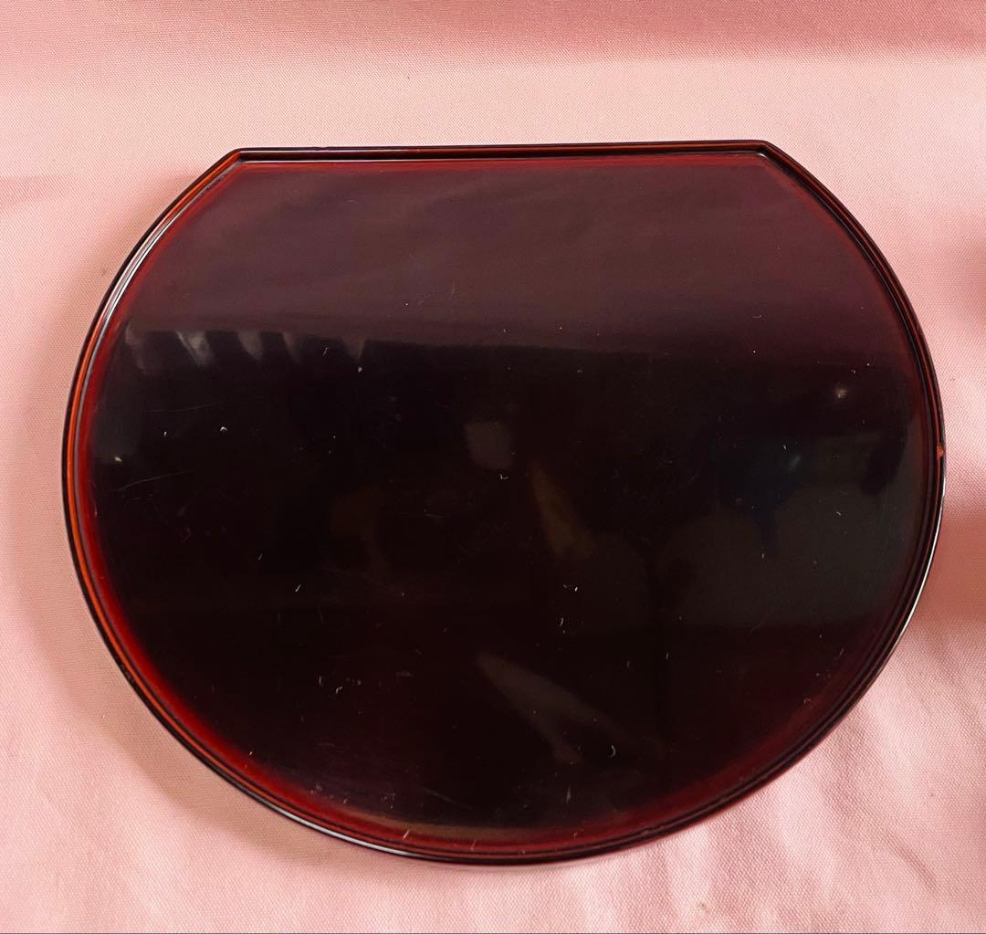 アンティーク九谷焼煎茶器セット＊春慶半月盆付き