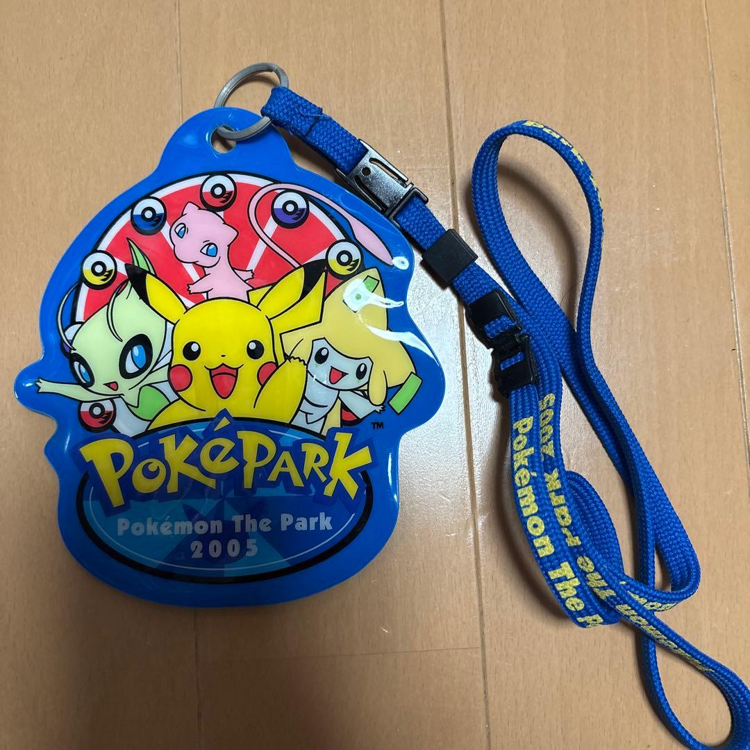 ポケパーク 2005 カード ストラップ付き ポケットモンスター/ポケモン Pokmon The Park 2005 ポケパーク カード
