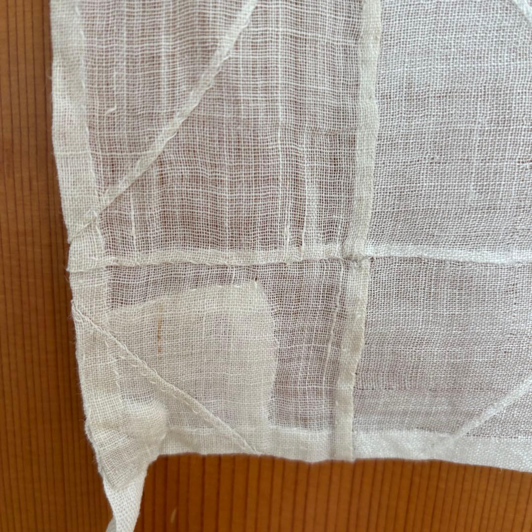 約69cm】ポジャギ 韓国 アンティーク 骨董 モシ 麻 風呂敷 チョガッポ