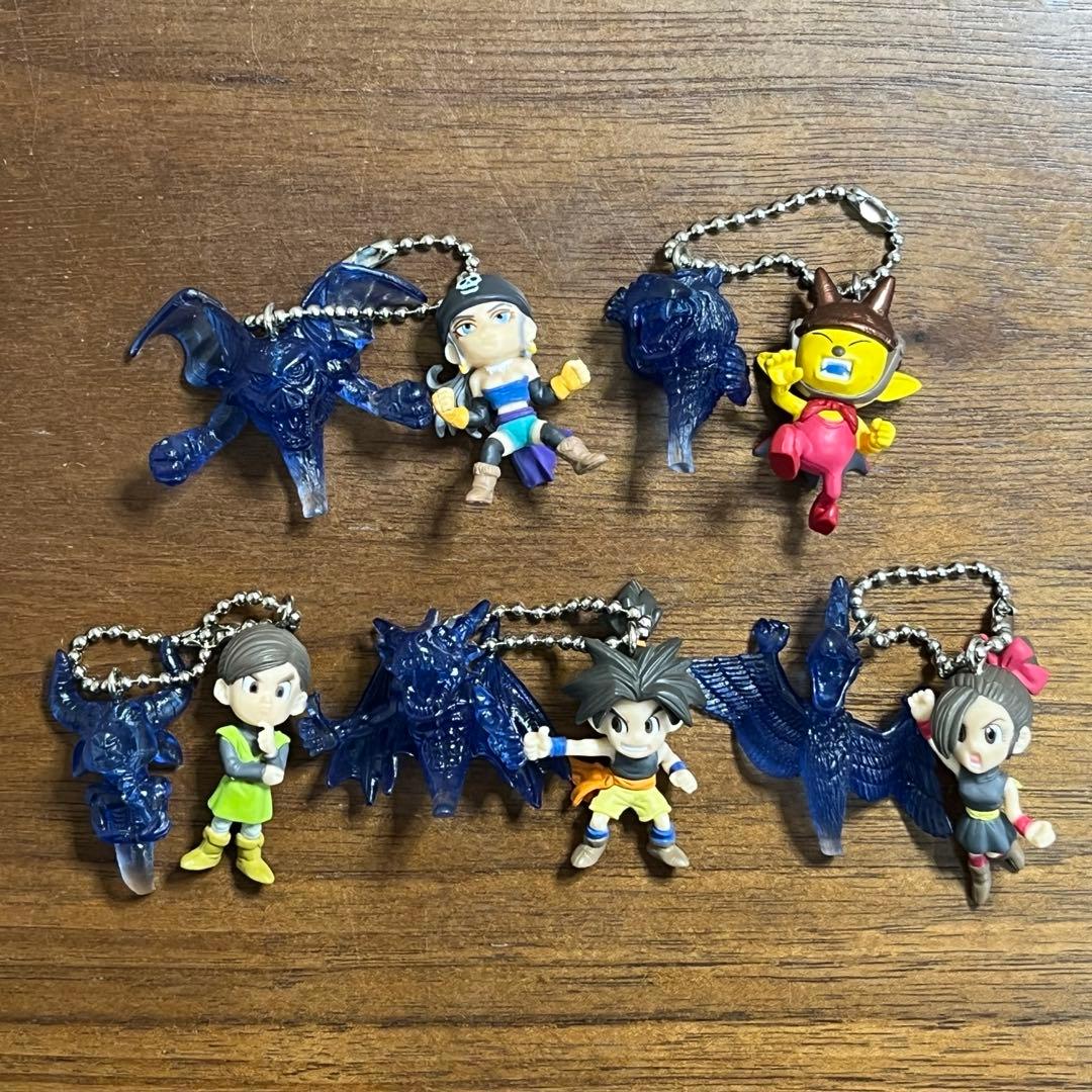 ブルードラゴン ダブルスイングキーホルダー 全5種セット 新品未使用