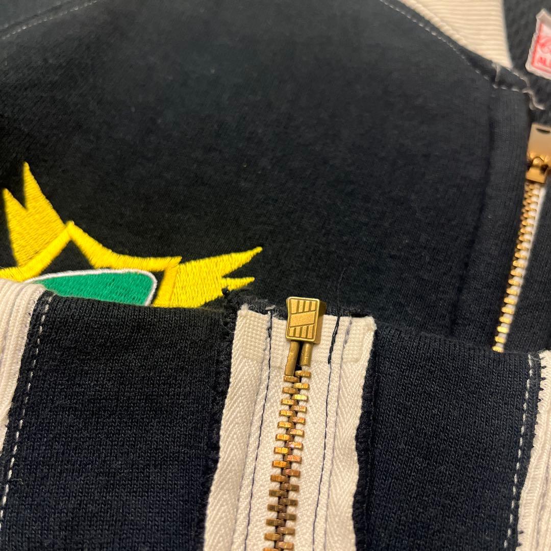 cushman クッシュマン スーベニアジャケット スウェット 高尾山 スカル