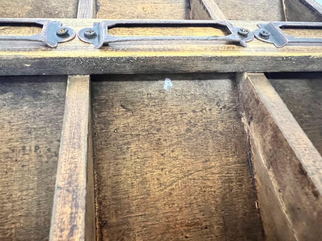 木製ヴィンテージラック 20仕切り アクセサリー陳列 イベント什器レア