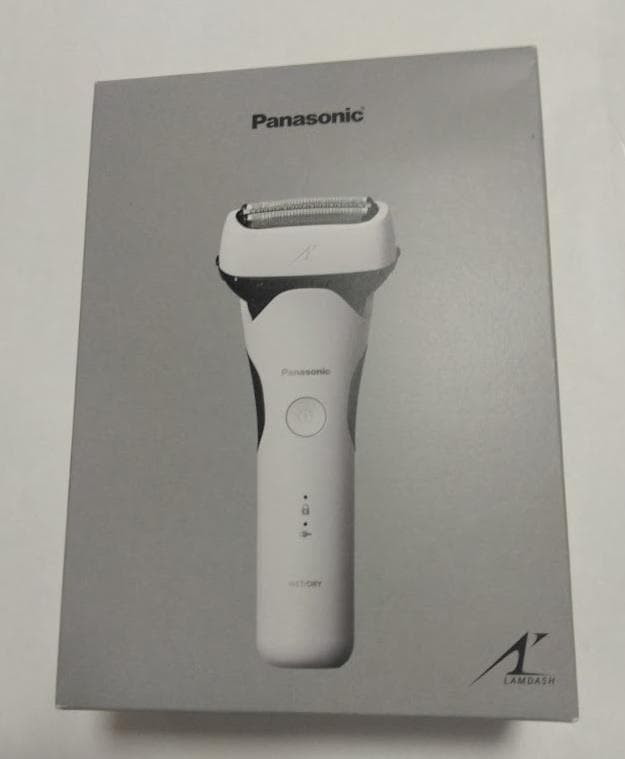 パナソニックラムダッシュ 3枚刃 電動 髭剃り メンズ ES-L320W-W 白