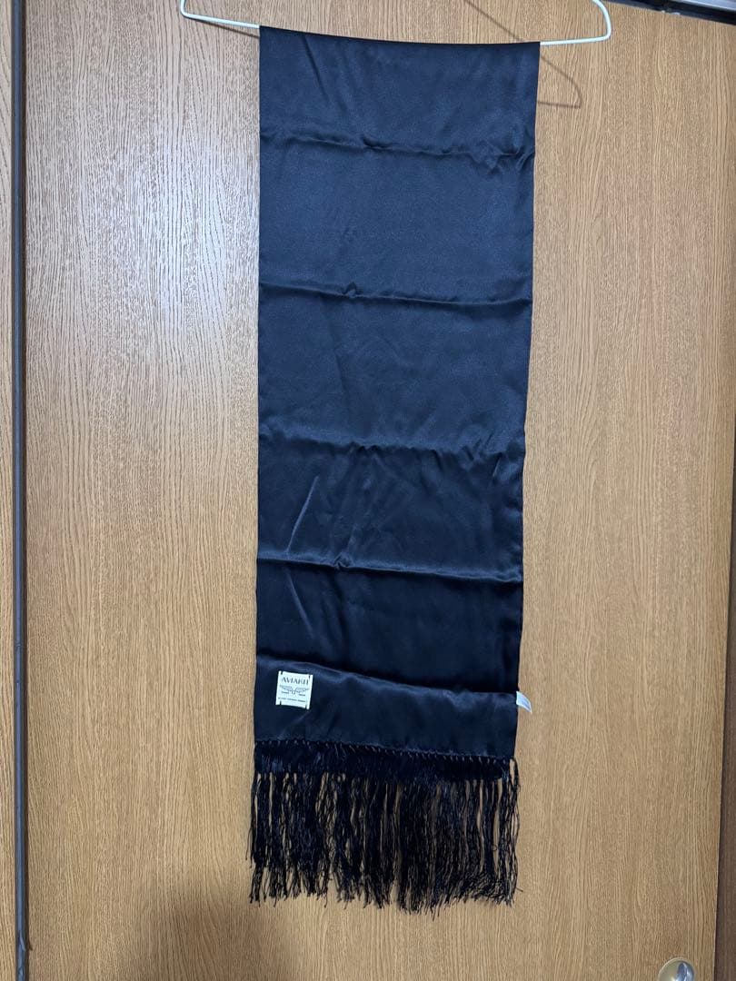 Lewis Leathers AVIAKIT シルクスカーフ（ブラック）