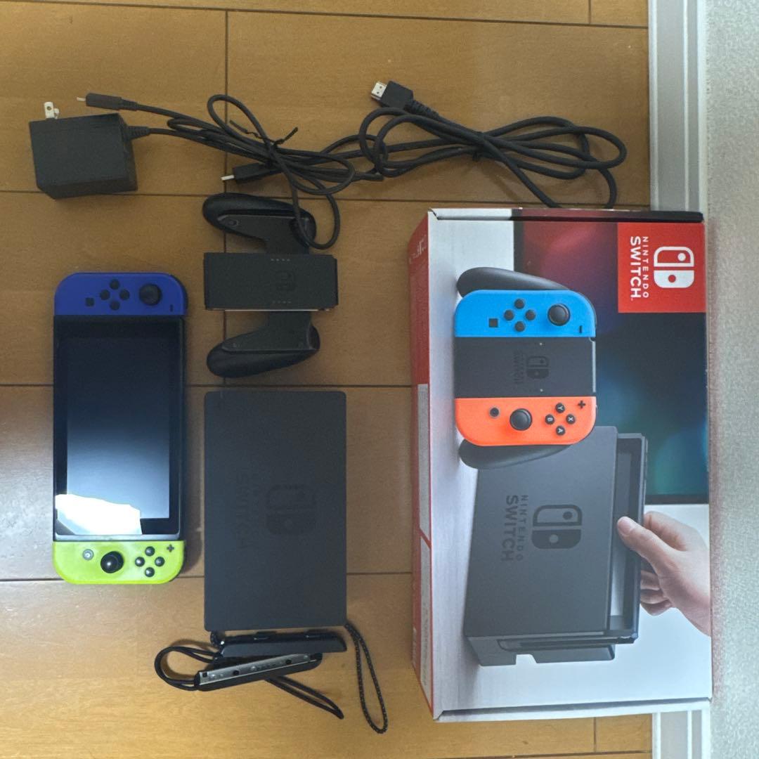 Switch Nintendo Switch 本体　microSDカード付き