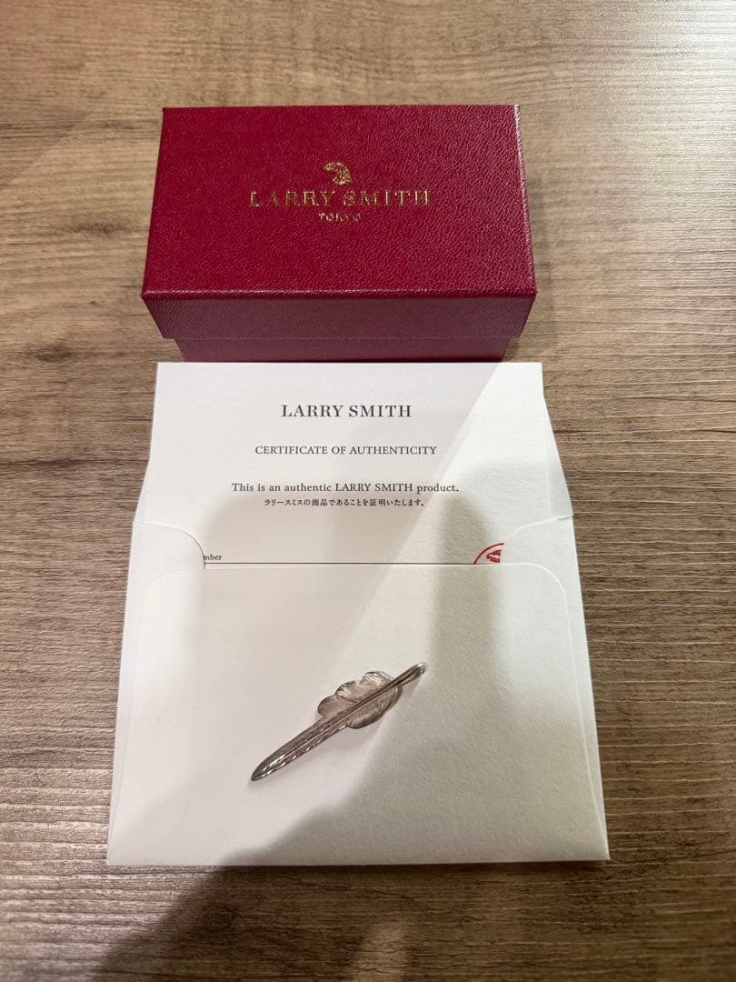 LARRY SMITH KAZEKIRI FEATHER 右 (M) Larry Smith Kazekiri Chain Bracelet - Native Feather | 日本の