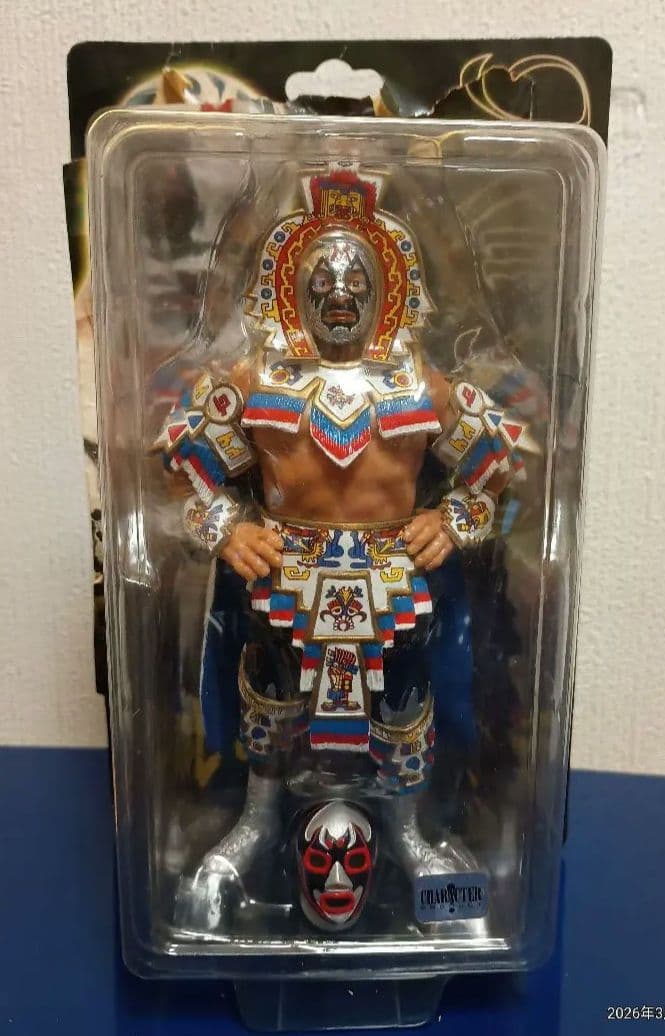 ミル・マスカラス フィギュア マスク付き プロレス - メルカリ