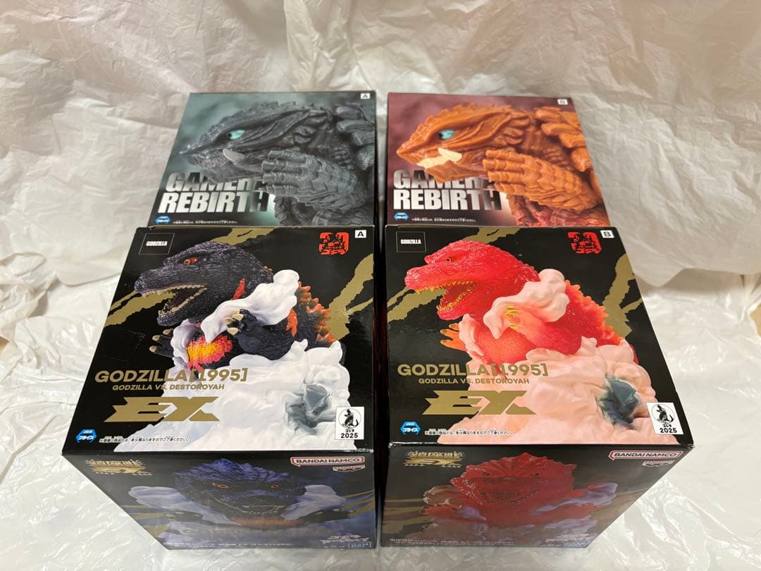 未来に帰る バーニングゴジラ 1995 クリスマスver ソフビ 全高約35cm