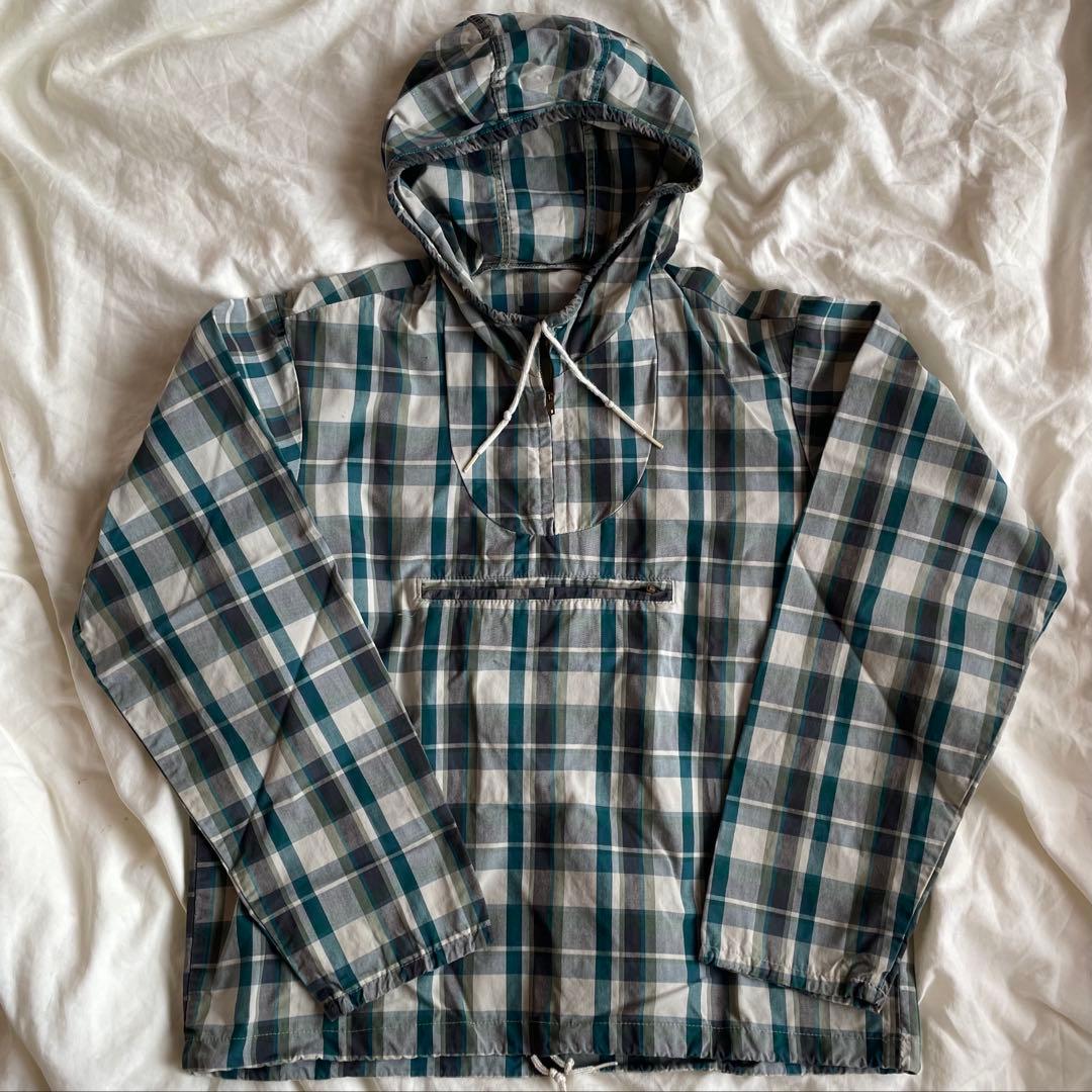 ジャケット・アウター 60s Vintage check cotton anorak parka