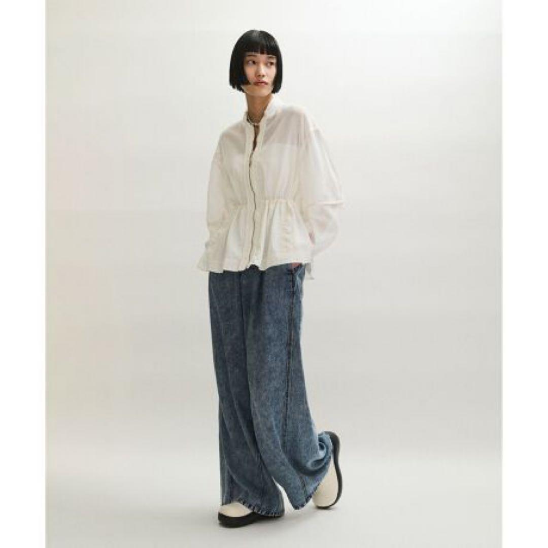 ＜Adam et Rope＞ライトデニムイージーパンツ