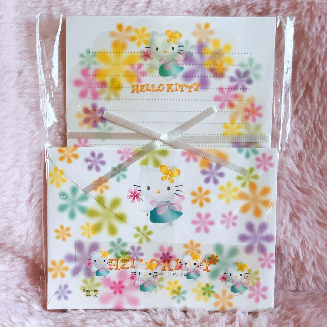希少レア　ハローキティ　レターセット　フェアリー　ヨウセイ　2000 サンリオ