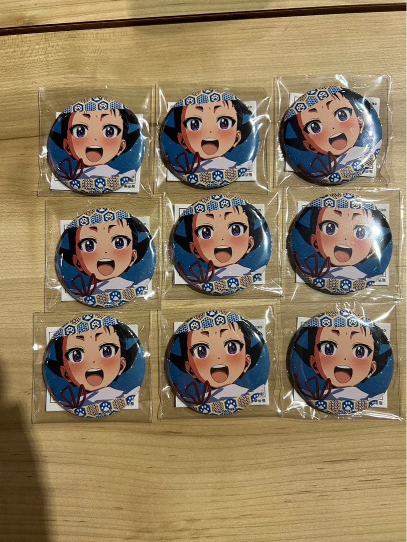 逃げ上手の若君 逃げ若 北条時行 ナンジャタウン ミニゲーム 缶バッジ