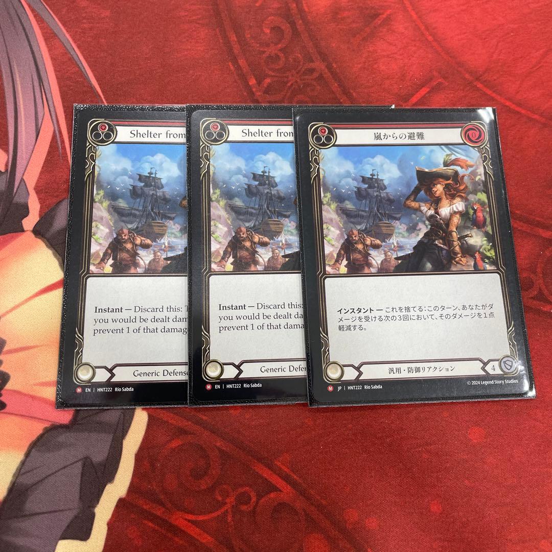 FaB 嵐からの避難　3枚セット