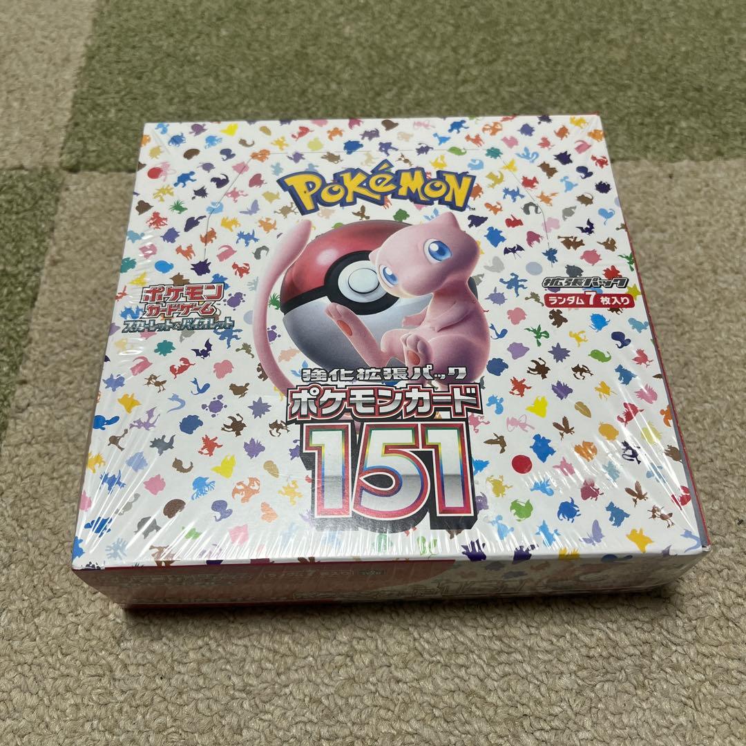 ポケモンカード151 シュリンク付きBOX