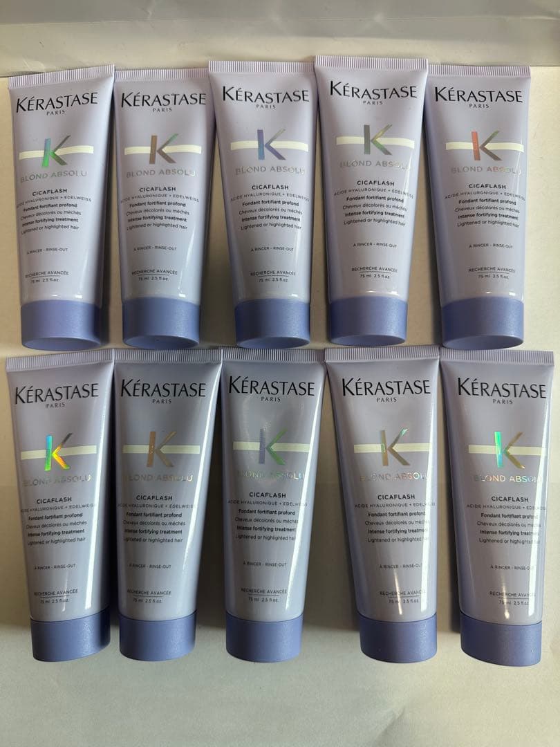 《新品　正規品》ケラスターゼ　ブロンドアブソリュ　ソワン　シカフラッシュ　１０本