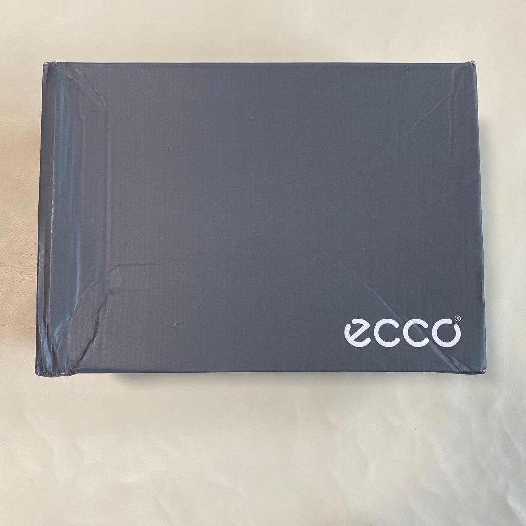 ecco エコー　メンズ　スニーカー　27.5cm ブラック/モカ