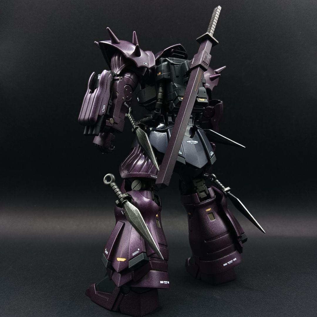 HGUC 1/144イフリートナハトつや消しキャンディ全塗装完成品自作エフェクト