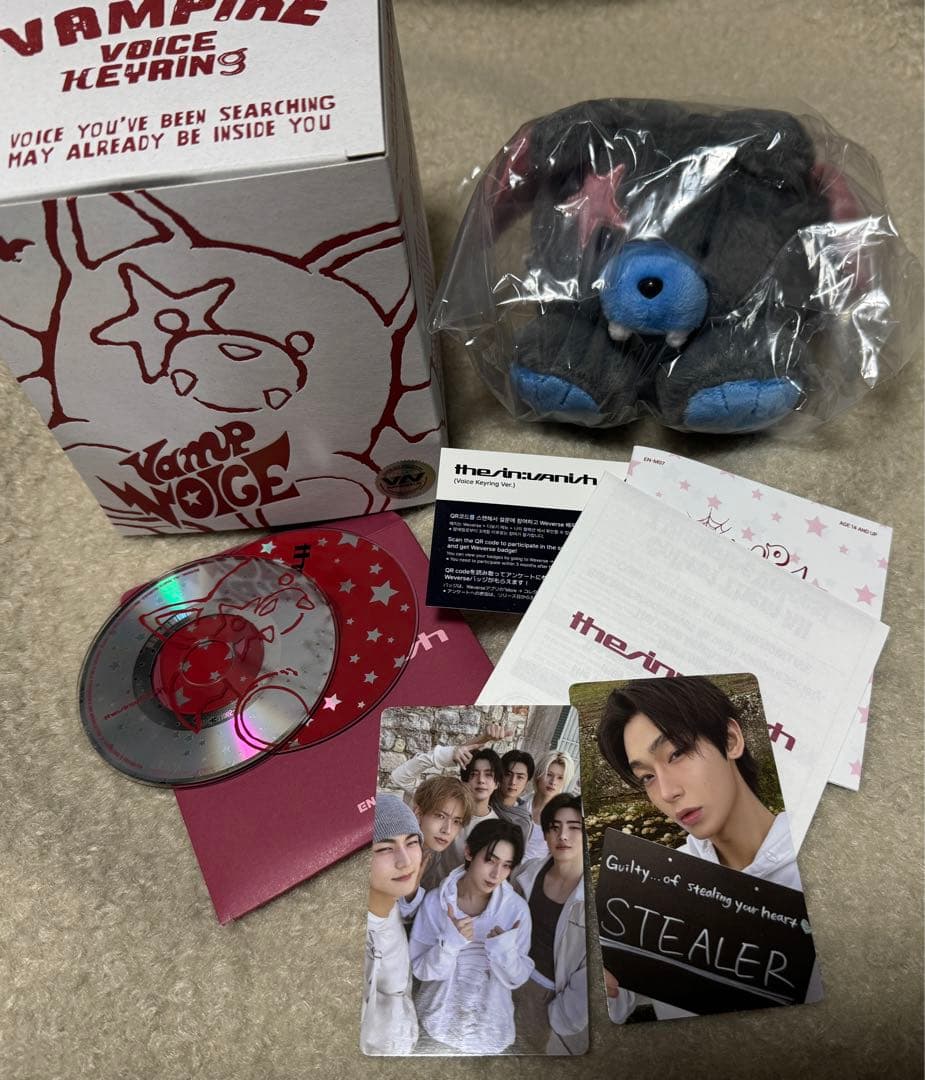 即購入⭕️ ENHYPEN ソヌ ボイスキーリング - メルカリ