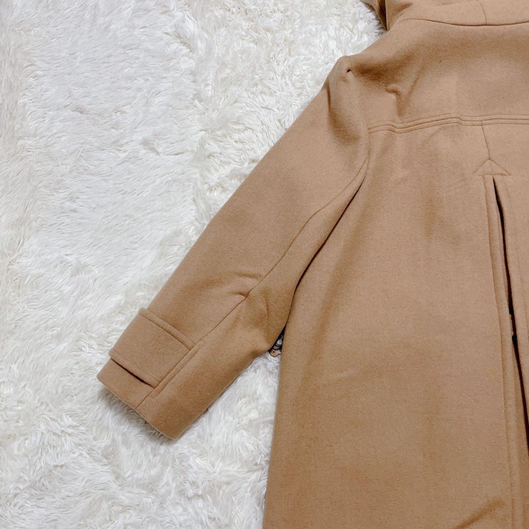 未使用タグ付】フランシュリッペ 大きいサイズ 5L ファー付きコート