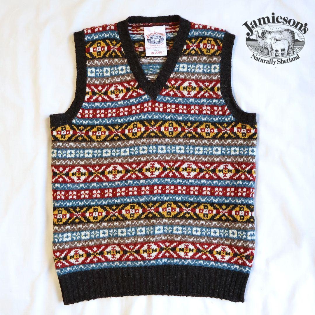 BEAMS PLUS】Jamieson's ジャミーソンズ フェアアイルベスト - メルカリ