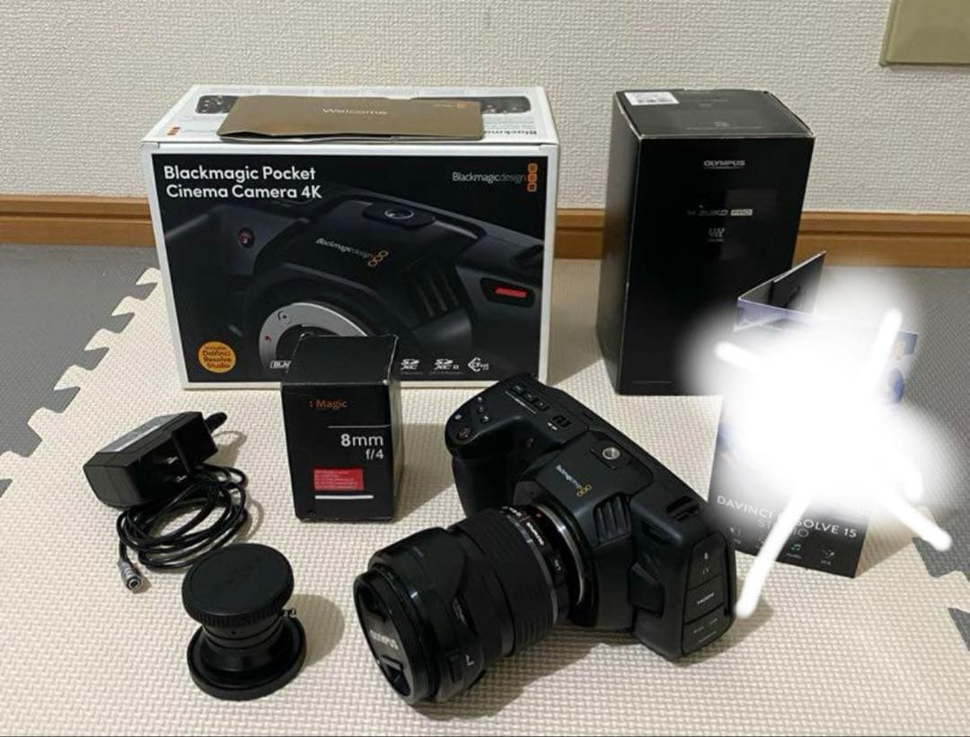 Bmpcc4k レンズ2個セット
