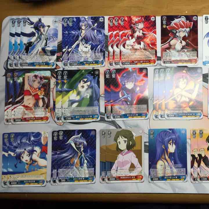 シンフォギア赤t青デッキ