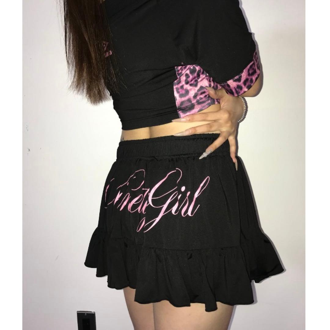 9090 girl × umbro Leopard Off Shoulder - メルカリ