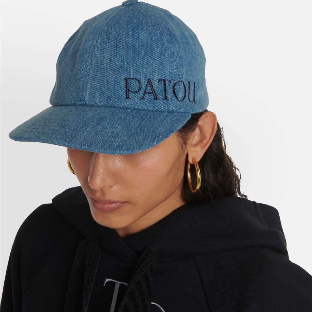 最終値下げ！新品未使用！Patou ロゴデニムキャップ