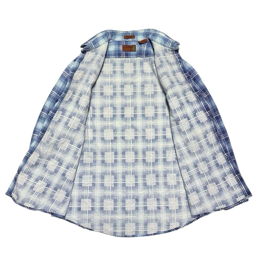 希少XL好配色 70s Sears Fieldmaster オンブレ ネルシャツ - メルカリ