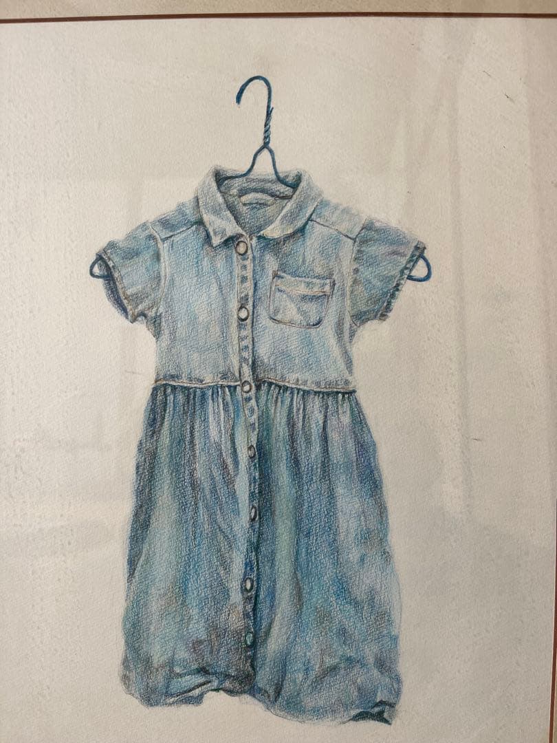デニムのワンピース