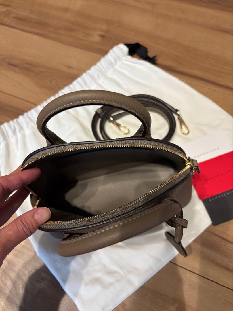 週末限定セール！BONAVENTURA エマ バッグ【22シュリンク】 エトープ